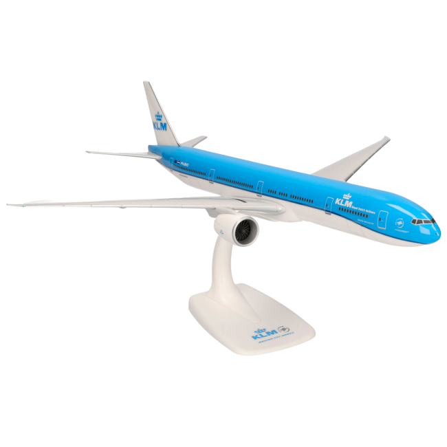 Herpa Snap-Fit Flugzeugmodell KLM Boeing 777-300ER (1:200)